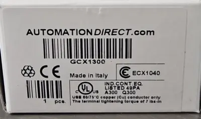 Automation Direct GCX1300 Green Pushbutton loc4C43