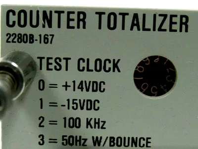 USED FLUKE 2280B-167 COUNTER TOTALIZER 2280B167 642538 REV D