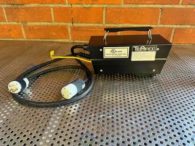 Used TRI CLOVER PRRED3 ROTARY LOBE PUMP W/ 1 HP MOTOR, 1" SANITARY FITTING Rotary Pumps | Equipment Lab #486593