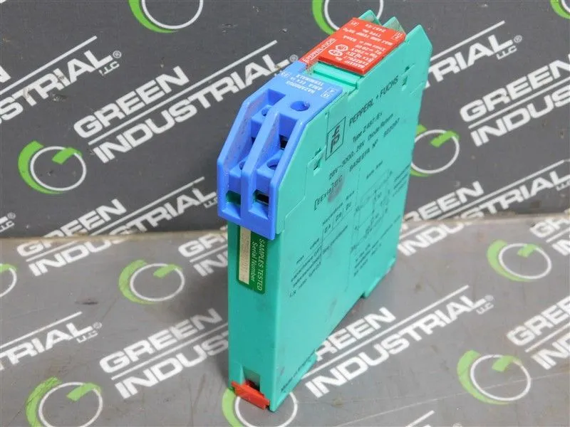 Pepperl Fuchs Z487/Ex Diode Return Module BASEEFA No 822097 28V-300Ω 28V Used