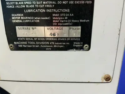 Used KALAMAZOO 24V10 Vertical Band Saws Ohio US | HGR 24 #1288595