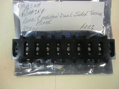 8-position Used Dual-sided Terminal Block