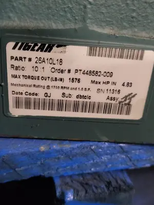 New | in-Stock TIGEAR 2 _UNKNOWN_ Speed Reducers | ND Industrial Surplus #1225343
