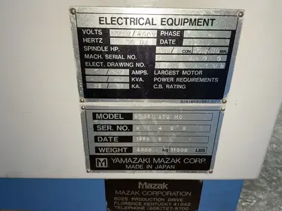 USED 1990 YAMAZAKI MAZAK ST 35N ACT MC