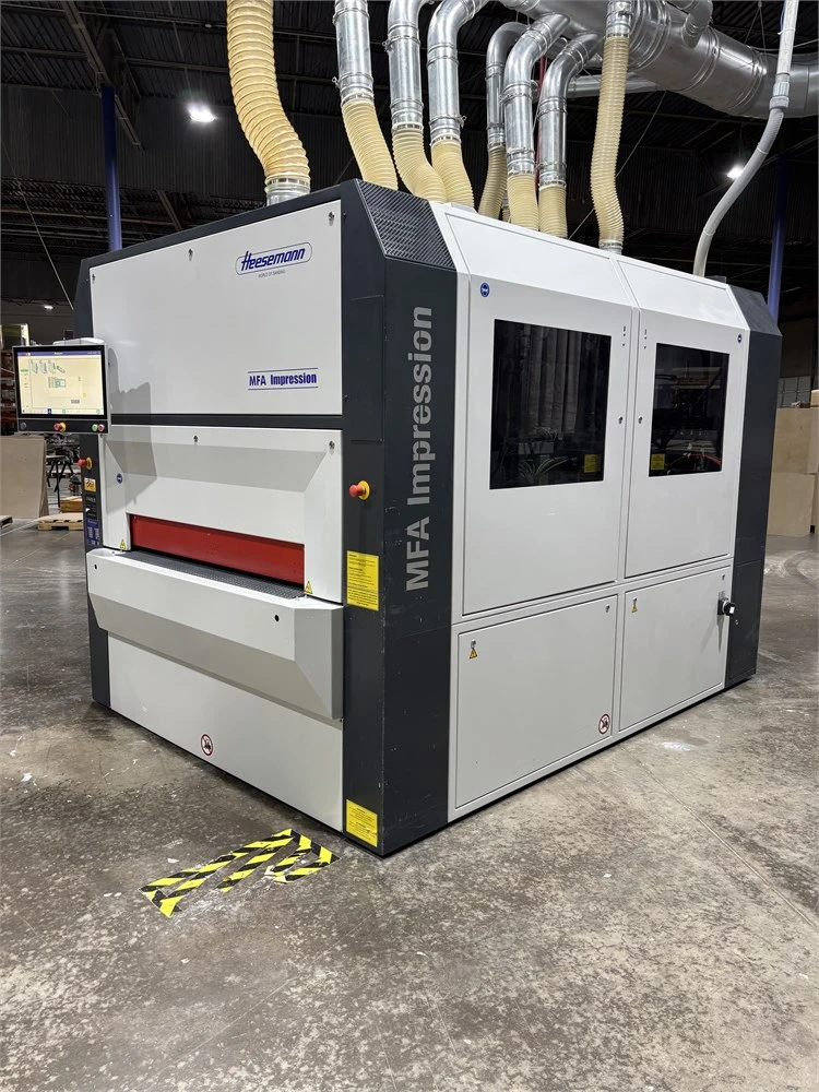 Used 2022 HEESEMANN "MFA FL IMPRESSION" Wide Belt Sanders Texas US | MachineryMax #1488273
