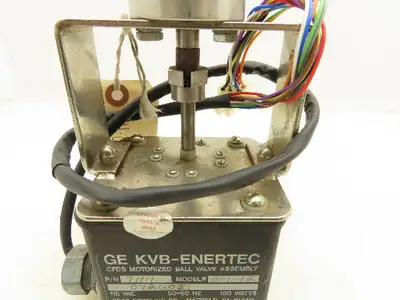 General Electric 71111 KVB Enertec CFDS Motorized Ball Valve 115VAC 150W 1/4"NPT
