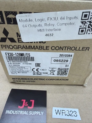 NEW Mitsubishi FX3U-128MR/ES