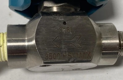 316L Diaphragm Valve 3500 PSI FF4374B HPV