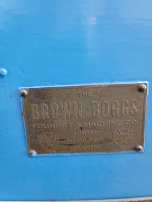 Brown & Boggs foundry machine
