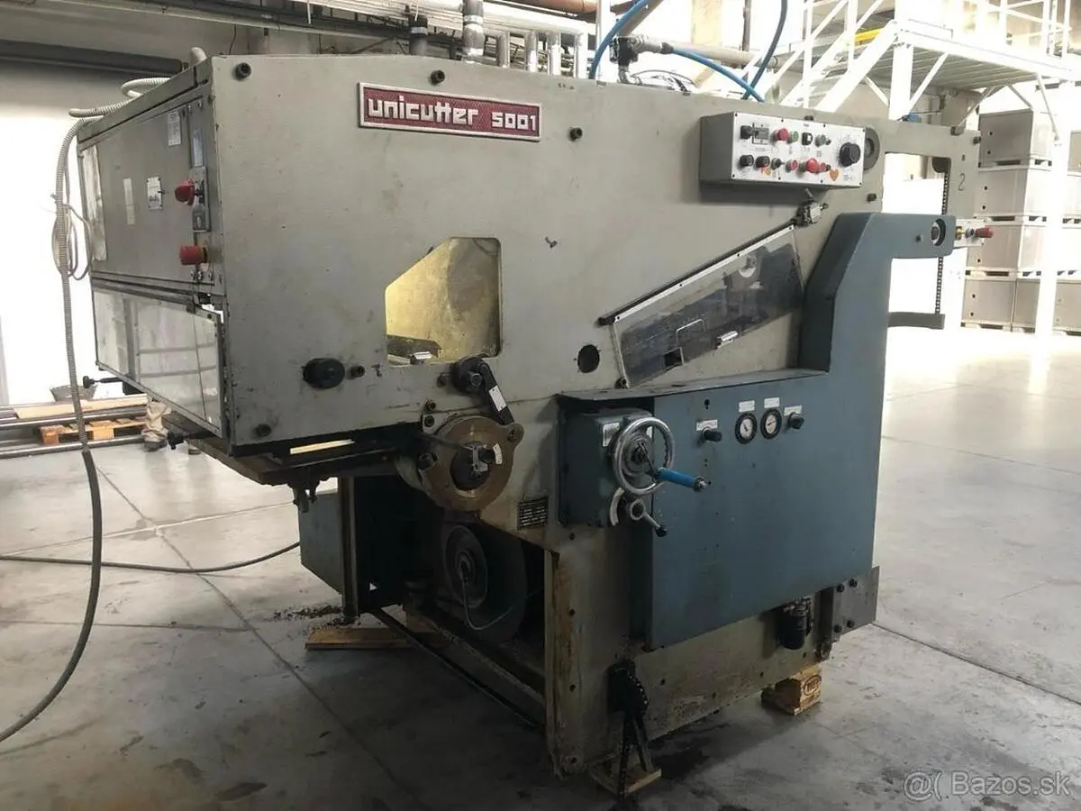 Used 1979 TMZ UNICUTTER 5001 Die Cutters CZ | Amaron s.r.o. #1067571