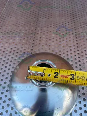 USED GLACIER TANKS B3115MP-G600-150 BOWL REDUCER 1 1/2" TO 6" SANITARY FITTINGS