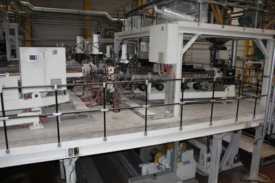 2006 SML 2.5m 5 layer cast stretch film extrusion line Extrusion Lines, Cast Lines | Mark One Machinery (4)