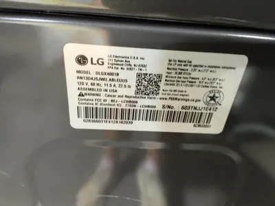 Used LG DLGX4001B Residential Appliances Michigan US | Miedema Asset Management Group #1320946