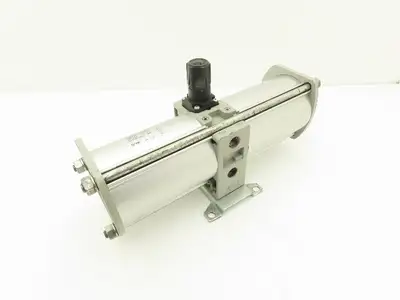 SMC VBA40A-T04GN-Z Pneumatic Air Booster Regulator 15-145psi 1/2"npt