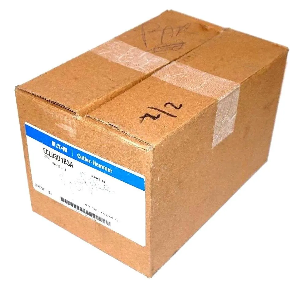 NEW EATON / CUTLER HAMMER ECL03D1B3A LIGHTING CONTACTOR
