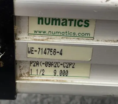 Used Numatics UL-646946-1 Pneumatic Cylinders California US | Davliegogo LLC #1707941