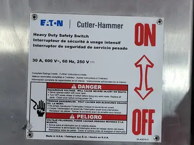 USED 2003 EATON CUTLER-HAMMER 4HD361NF