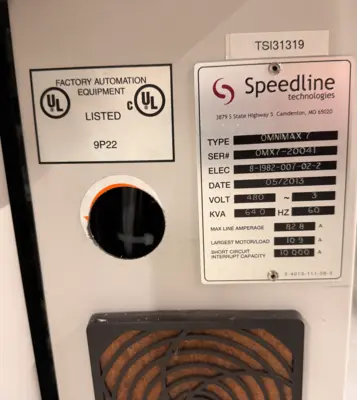 USED SPEEDLINE OMNIMAX 7