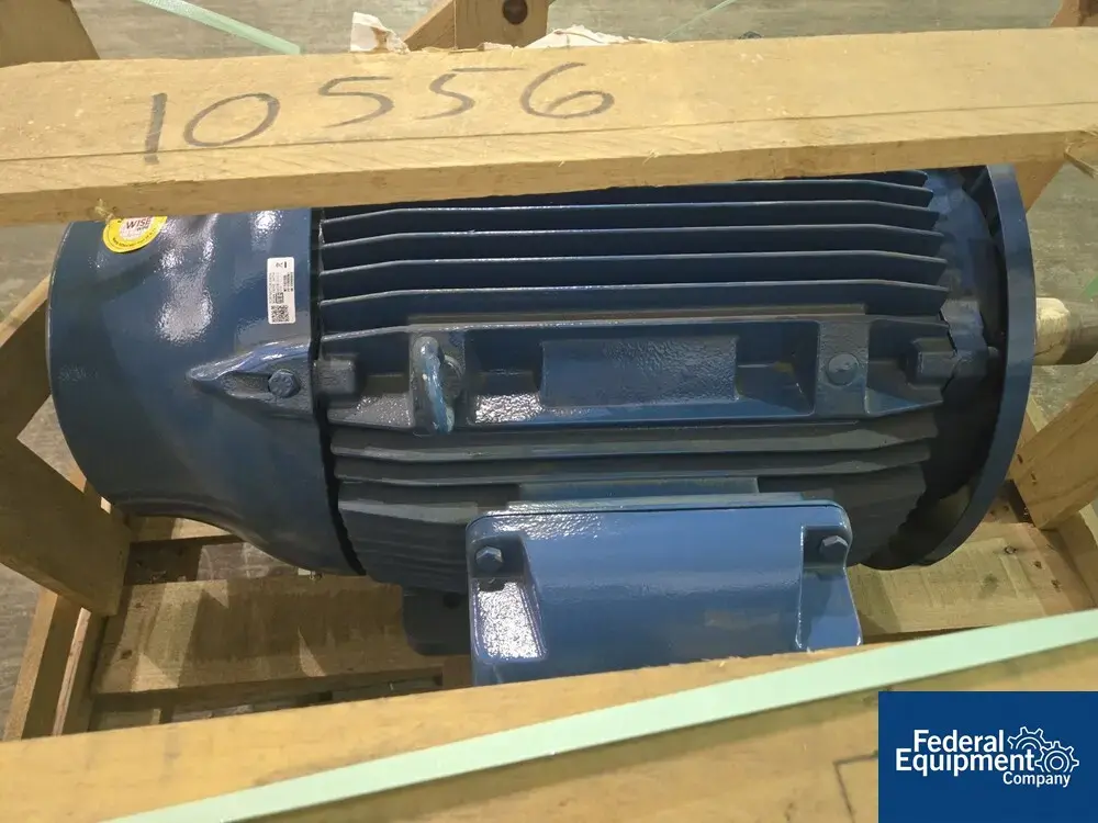 New | in-Stock WEG Weg 100HP Motor, Model W22 IEEE 841 NEMA Premium Efficiency, Three-Phase Motors (misc) Ohio US | Federal Equipment Company #1337649