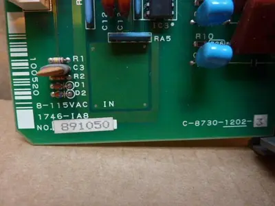 USED ALLEN BRADLEY 1746-IA8 SER A
