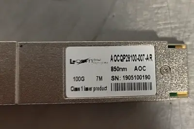 Active Optical Cable QSFP28 100Gbps, 7M, Arista Compat\AOCQP28100-007-AR(BIN461)