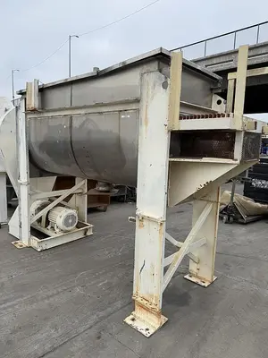 Mixer, Paddle, 65 CF, Stainless Steel, Aaron, Single Shaft, #5991513