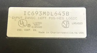 USED GE FANUC IC693MDL645B