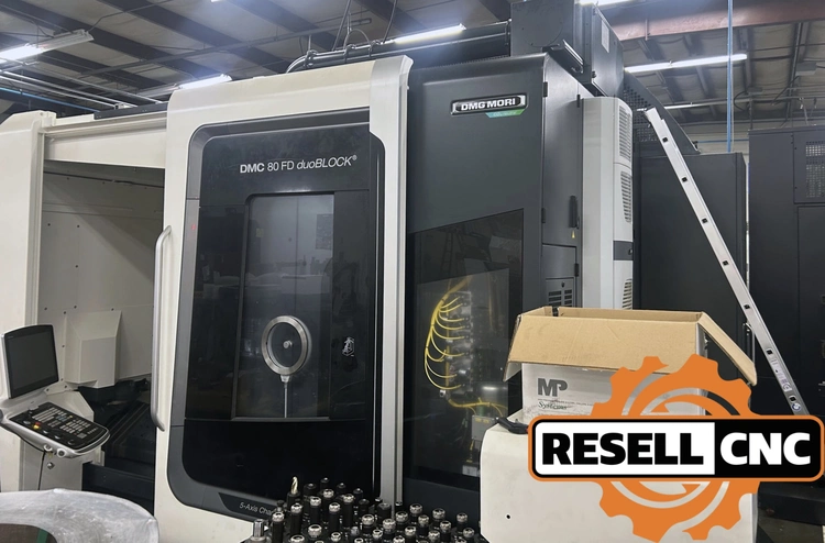 Used 2023 DMG Mori DMC 80 FD DuoBLOCK Vertical Machining Centers Florida US | Resell CNC #1353994
