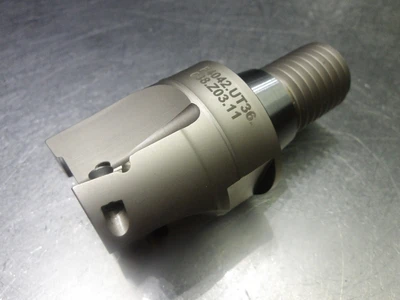 Walter 1.5" 3 Flute Coolant Thru Endmill Head F4042.UT36.038.Z03.11 (LOC2199)