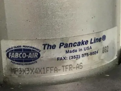USED FABCO-AIR INC MP3X3X4X1FFA-TFR-AS