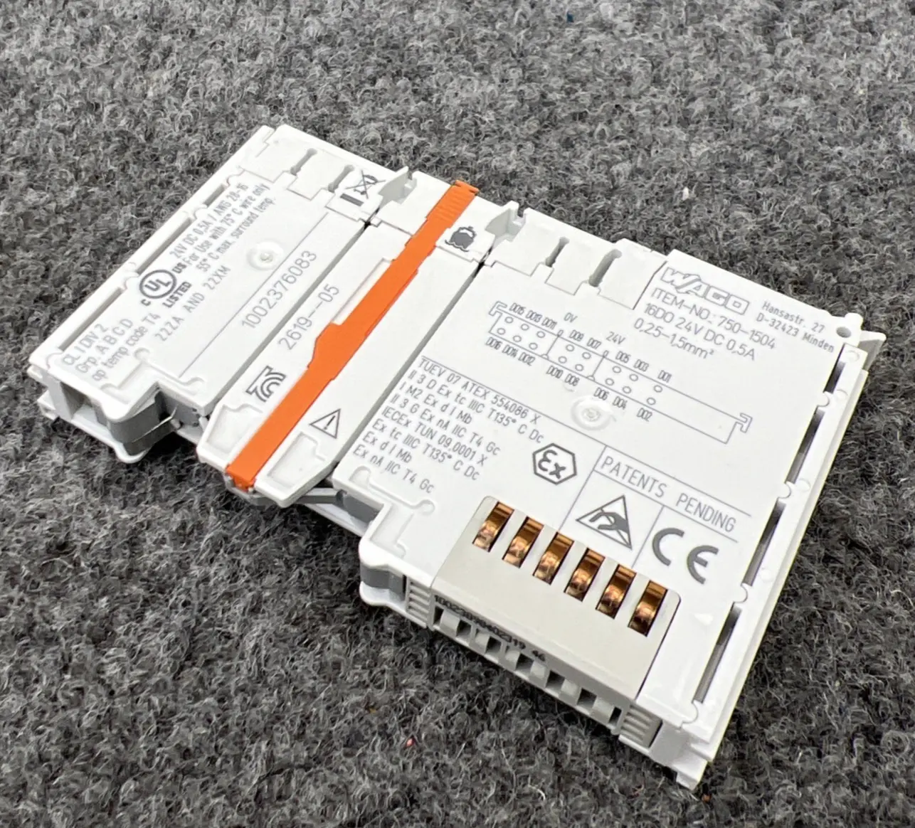 Used WAGO 750-1504 PLC Input & Output California US | Davliegogo LLC #1707025