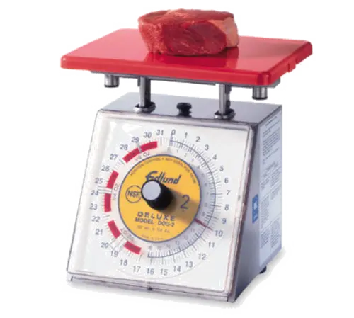 Edlund DOU-2 Dial Type Portion Scale w/ 32 oz x 1/4 oz Graduation, Stainless