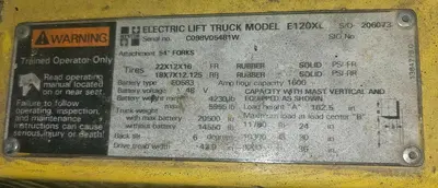 USED 1999 HYSTER E120-XL