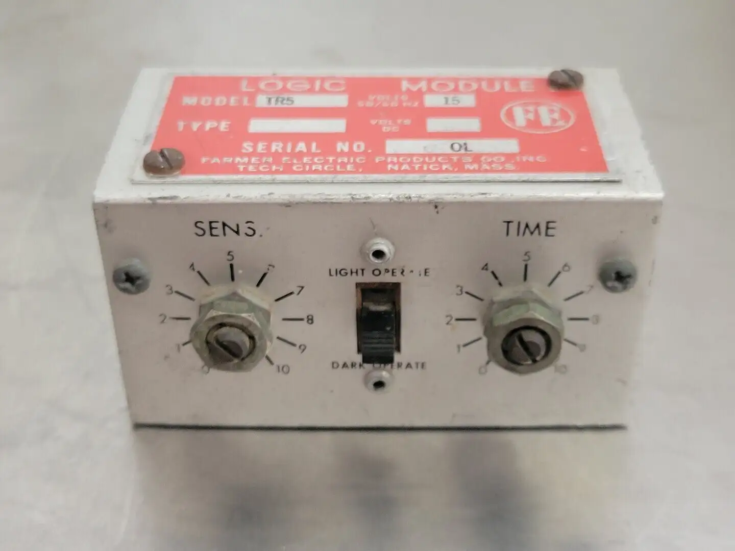 USED FARMER ELECTRIC PRODUCTS CO. TR5