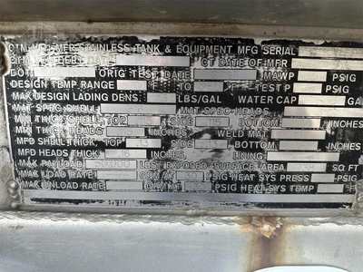 Used 1997 STAINLESS TANK & EQUIPMENT _UNKNOWN_ Tanker Trailers Indiana US | Lakeshore Equipment Sales #1546579