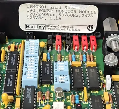 ABB Bailey IPMON01 Power Monitor Module loc3D41