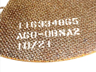 NEW NORTON ALUMINUM OXIDE REINFORCED CUT-OFF WHEEL