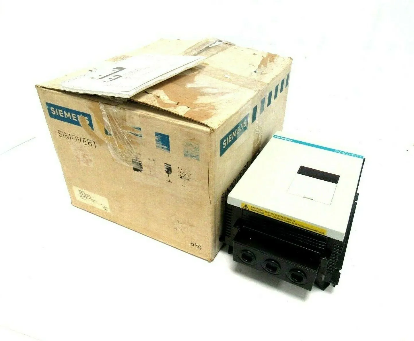 NEW SIEMENS 6SE2103-1AA11 DRIVE 2HP 6SE21031AA11