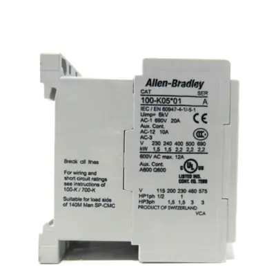 ALLEN BRADLEY 100-K05DJ01 CONTACTOR 100K05DJ01 NEW SURPLUS
