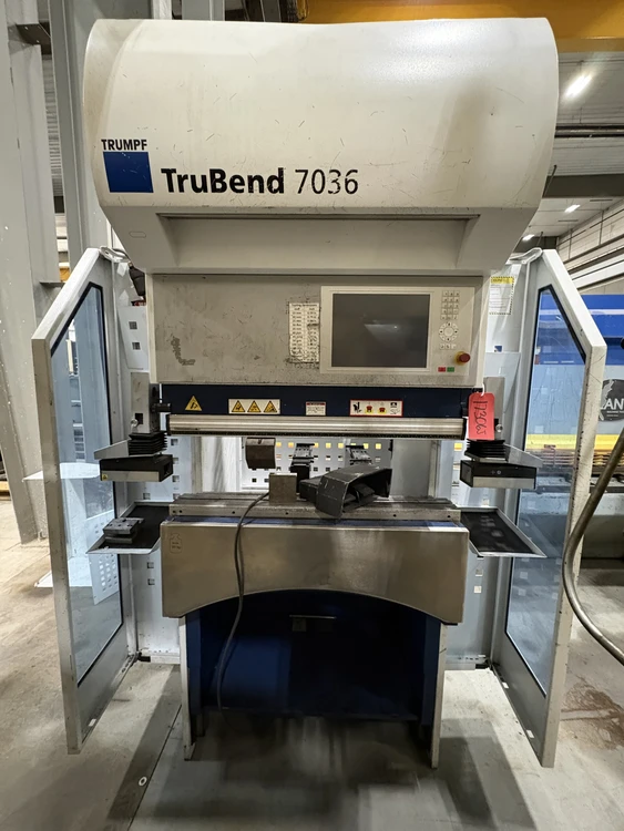 Used TRUMPF 7036 Press Brakes Michigan US | Vander Ziel Machinery Sales #482491