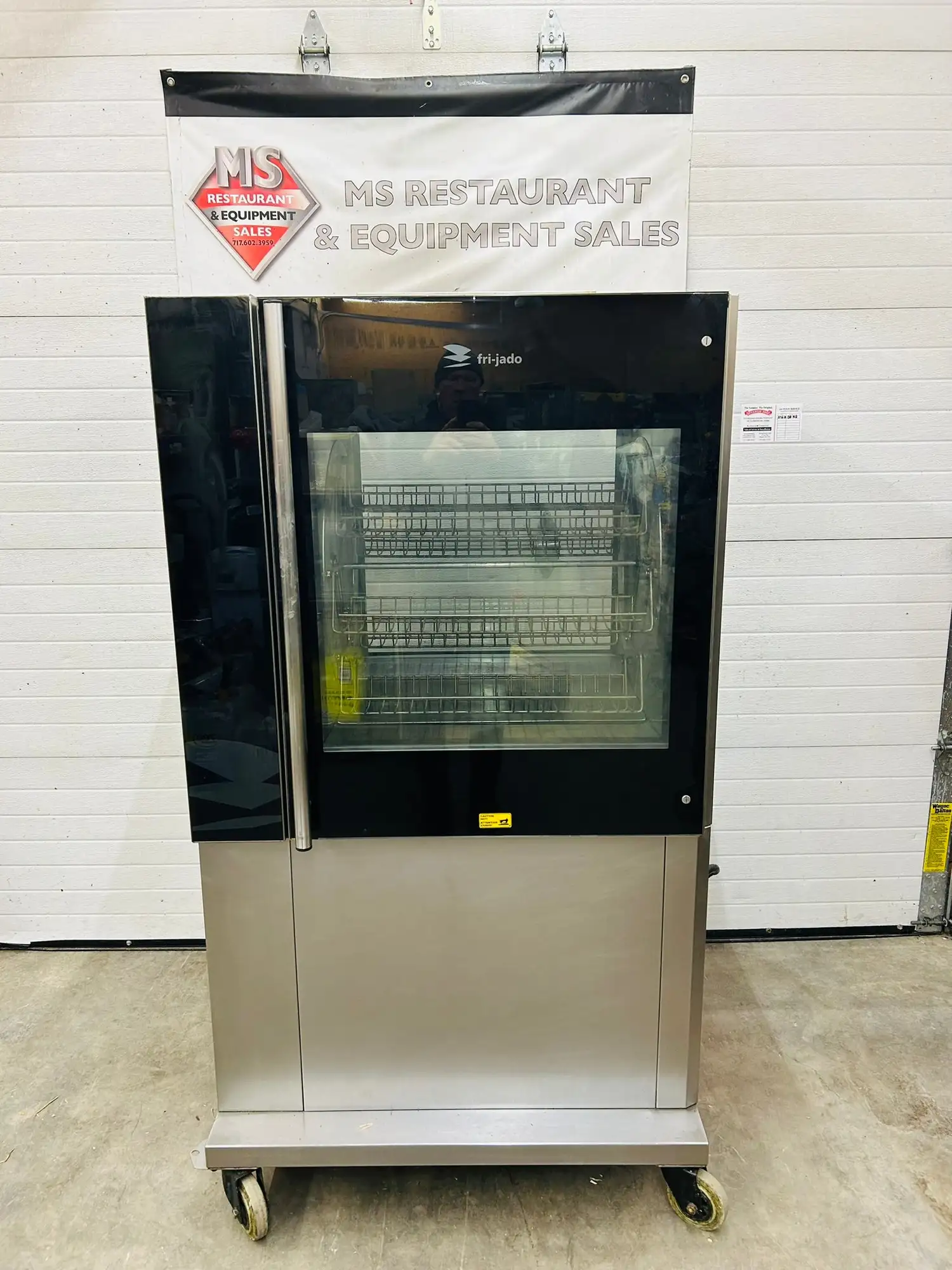 FriJado TDR7-P Rotisserie Oven 208V 3ph Electric Refurbished Tested and Working