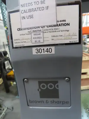 2010 BROWN & SHARPE MICRO-HITE DCC 454 CMM Equipment | MD Equipment Services LLC (12)