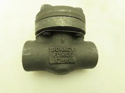 Bonney Forge HL-52  T-Style Steel Ball Check Valve 1" NPT 1975 PSI Class 800#