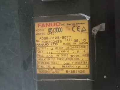 USED FANUC A06B-0128-B077