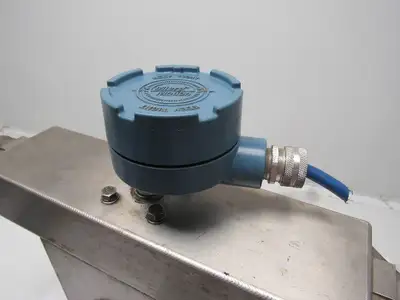 Micro Motion  F100SI128SU Stainless Steel Mass Flow Sensor Tank 1" Flange