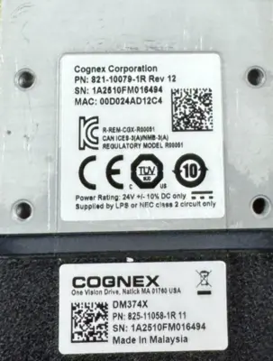NEW COGNEX DM374X-TMAX-35-FCA DATAMAN BARCODE READER 830-20932-001 DM374X