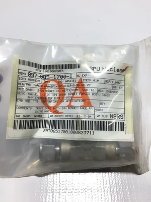 Parker Hannifin 1/2″ Stainless Steel Needle Valve U-Series CPI Union 316SS