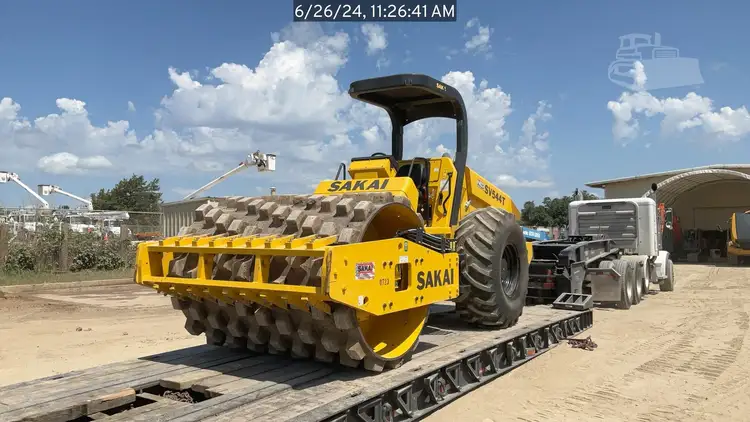 New | in-Stock 2023 SAKAI SV544T Single Drum Rollers Texas US | National Equipment Dealers #1422877