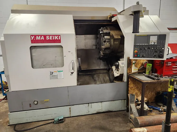 Used 2006 YAMA SEIKI GS-400 CNC Lathes Alberta CA | Lamarche Machinery Inc #550765