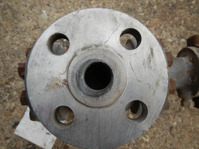 Fisher 1" 300 Rating, 316 Stainless Flanged Control Valve